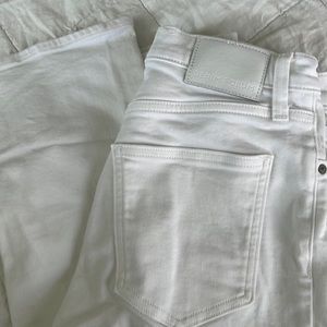 The Denim Forum white jeans